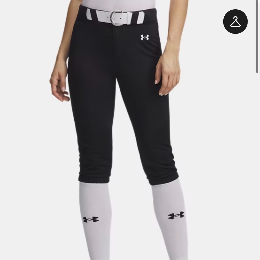 Under Armour Women's Black Athletic Pants UA Utility Softball Women’s M‎